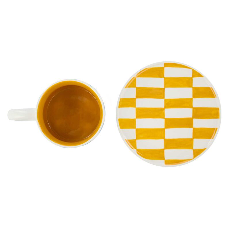 Emporium Check Mug & Plate Set image number 2